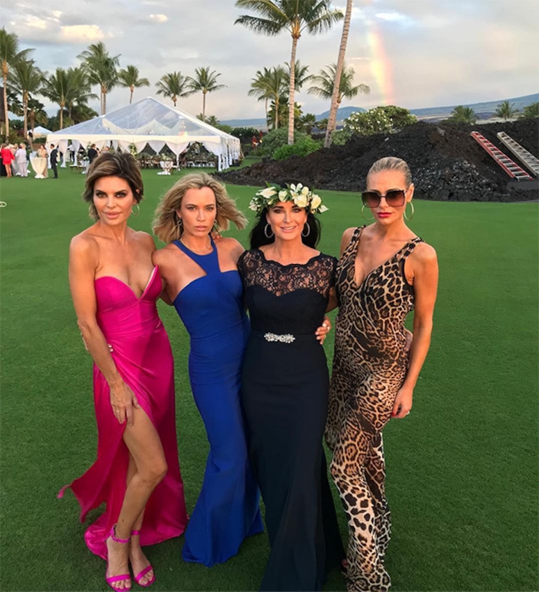 Photos from RHOBH Stars at Camille Grammer's Wedding - E! Online